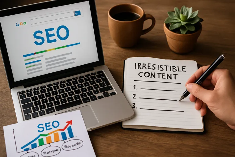 Zo kom je hoger in Google met onweerstaanbare content en slimme SEO