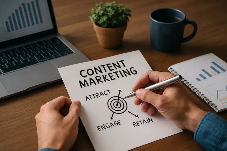 Content marketing die klanten aantrekt en vasthoudt: vergroot je zichtbaarheid en vertrouwen
